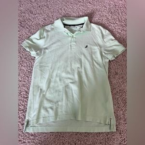 Men’s Light Green Size M Slim Fit Nautica Polo in Great condition!